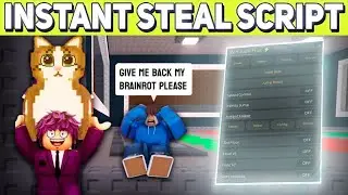 Steal a Brainrot SCRIPT Hack Gui with FLOAT, INVISIBLE, INSTANT STEAL, ANTI HIT & NOCLIP! *NO KEY*