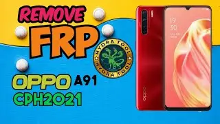 remove frp oppo a91 cph2021 lupa akun google || hydra tool