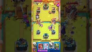 Clash Royale Super Achers #clashroyale #youtubeshorts #ytshorts #shorts