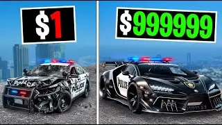 Upgrading 50 Cop Cars on GTA 5 RP