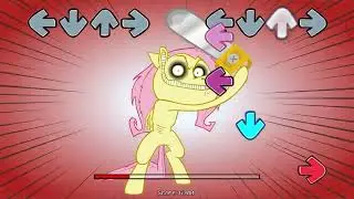 Scary FLUTTERSHY in Friday Night Funkin be like | Elements Of Insanity | My Little Pony SHED.MOV FNF