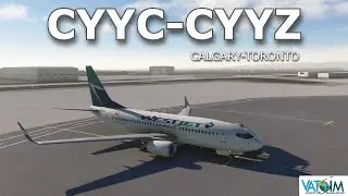 MSFS LIVE | *Updated* PMDG 737 | Calgary (YYC)- Toronto (YYZ) | Vatsim | #msfs2020 #pmdg