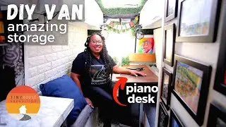 FABulous DIY Van Conversion - Solo Black Female Van Life as Self Care