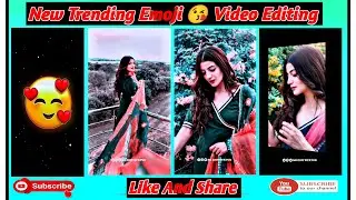 New Trending Emoji video editing & Alight Motion Video Editing | Xml Video Editing❤️#sg_edit_status