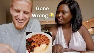 First Time Hubby Cooks Kenyan Food Ugali and Skuma wiki *Hillarious* / Rachel Otieno