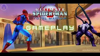 Ultimate Spider Man Total Mayhem - The Movie | Ultimate Spiderman Total Mayhem Gameplay