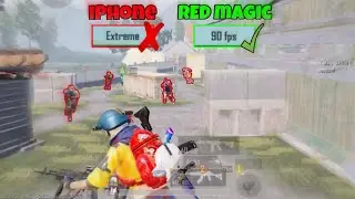 BEST PHONE FOR PUBG RED MAGIC 5S⚡| Pubg mobile | 4 Finger + Full gyro! #83