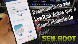 ATIVANDO OS WIDGETS DA HYPER OS NO SEU LOWRAM SEM ROOT