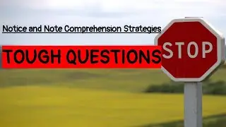 Notice and Note:Tough Questions