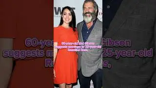 Mel Gibson and Rosaline Ross' Attractive Love #viral #actor #shorts