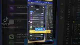 Blur under the custom app bar only after the scroll 