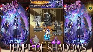 Temple Of Shadows Legendary Ninja (07/28/24) Lvl 185 & Lvl 205 Relics Shinobi Hunter RPG android/iOS