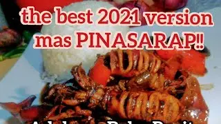 Yummy Seafood- Baby Squid Adobo for lunch |How to Cook|2021 version |MontzEiram#cooking#pusitrecipe