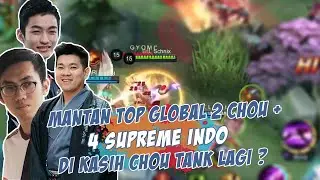 Mantan Top global 2 Chou Pake Chou Tank Lagi ??? - Mobile Legends