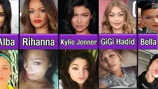 Part2: Celebrities with and without Makeup