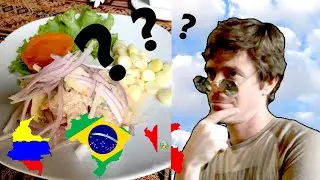 Where is the food from Brazil, Colombia, or Peru?