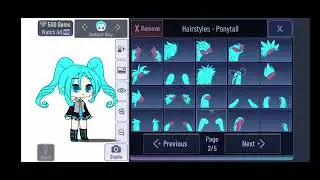 hastune miku gacha club oc making