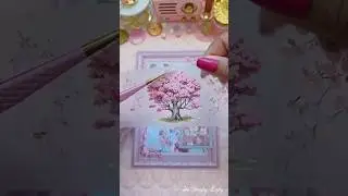 ASMR Frame Collage Journaling 🌸 Cherry Blossom 