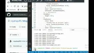 How to upload flutter project on GitHub?