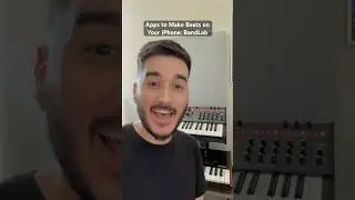Apps to Make Beats on Your iPhone: BandLab #musicproducer #beatmaker #beatmaking #sampling #synth