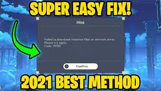 How to Fix Genshin Impact Error Code 9203 - Failed to Download Resources Failes or Network
