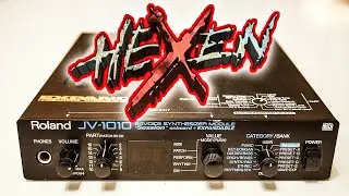 Hexen (1995) MIDI soundtrack OST on pro Roland synthesizer