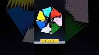 Create amazing art using Python | Coding for beginners | Python projects 