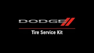 Tire Service Kit | How To | 2021 Dodge Charger