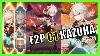 (Back to Back Luck???!!!) F2P C1 Kazuha Pull - Genshin Impact
