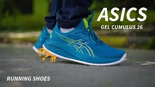 RUNNING SHOES : ASICS GEL CUMULUS 26 🔥UNBOXING & REVIEW