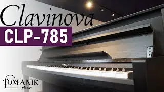 Piano Digital Yamaha Clavinova CLP 785 Conheça  Esse Top de Linha Vertical – Pianos Tomanik