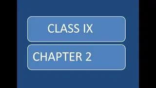 CLASS 9 PART  B  CH 2 AI Project Cycle