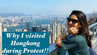I visited Hongkong during Protest | Layover for 11 hours