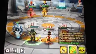 Leo (Wind Dragon Knight) - Summoners War - One shot kill's Tesarion