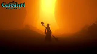 I made Genshin Impact look like a dark and serious silhouetted game