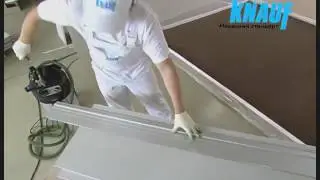 Монтаж сухой стяжки основания пола КНАУФ суперпол