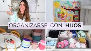 Cómo organizarse con 2 hijos pequeños ORGANIZACIÓN PARA FAMILIAS