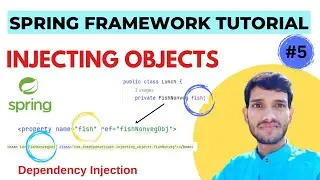 Injecting Objects in Spring By Setter Injection | Spring Dependency Injection with Example | Java 17