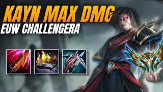 BEN BU OYUNDA MAX DMG ATIYORUM 🔥EUW CHALLENGERA 7