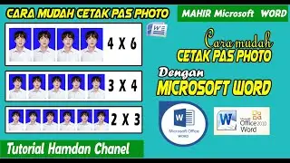 easy way to print passport photos with ms. word