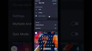 How to create quiz in telegram Telegram par quiz kese banaye 