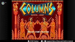 Me Playing Columns Arcade Mode (Hard Mode) on SEGA Genesis nso before I go to bed next (11-3-2024) 🎮