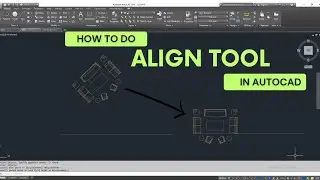ALIGN TOOL IN AUTOCASD /HOW TO  ALIGN /3d home tips /autocad tutorial for beginers