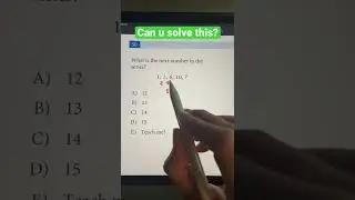 Finding the Next Number in the Series | Math Riddle | JusticeTheTutor 
