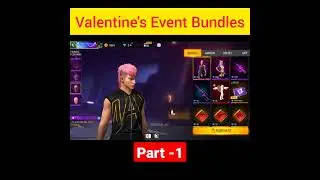 Valentine's Event Bundle Free Fire Part - 1 #freefire #shorts #viral #viralshorts