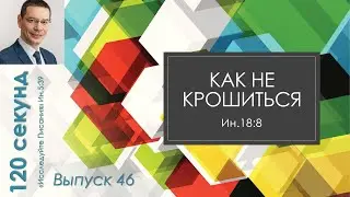 120 секунд 46 // Ин.18:8. Как не крошиться
