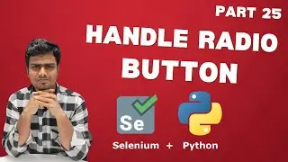 Selenium Webdriver tutorial 25 Handle Radio button