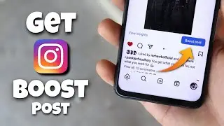 How to Get Boost Post Option on Instagram