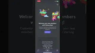 Enable Discord Onboarding Feature On Anroid/IOS #discord