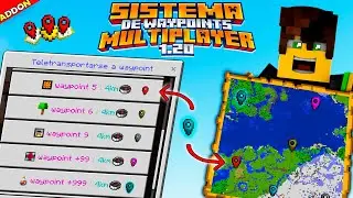 📍 Addon de Waypoints para Minecraft Bedrock 1.20.X | Sistema de Waypoints en 🇪🇸 para Minecraft PE